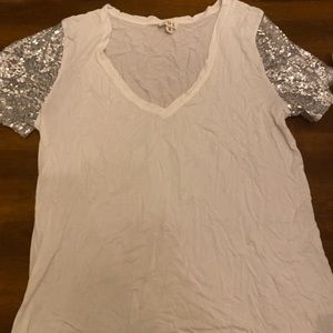 Pol tshirt with sequins